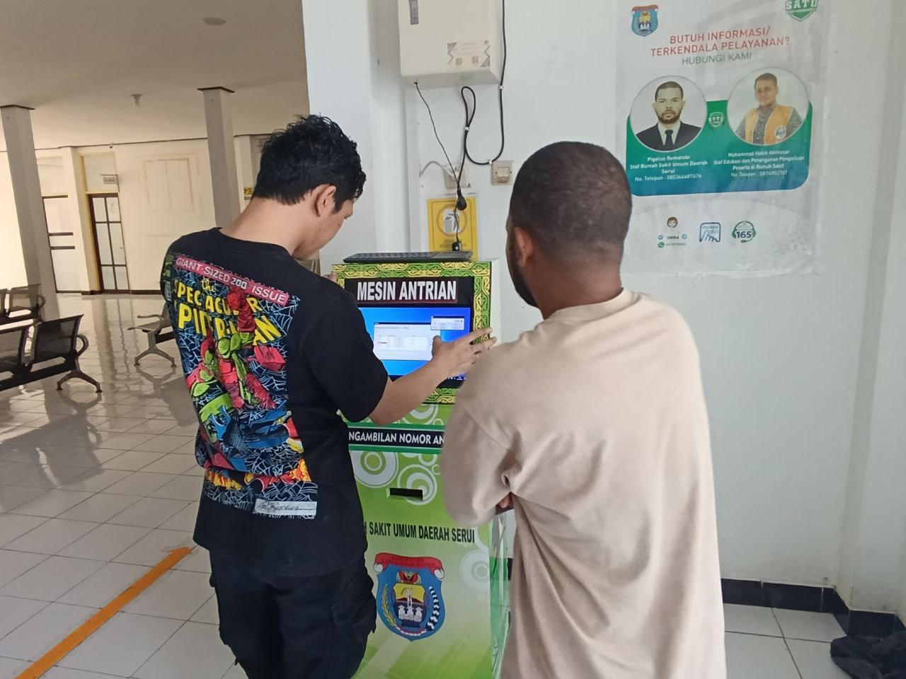 Sistem antrean digital untuk layanan publik